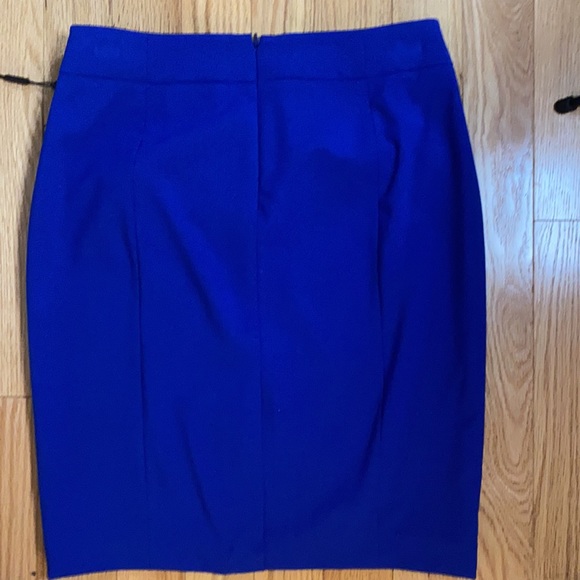 NWT Calvin Klein Royal Blue Skirt size 10 - Picture 2 of 7